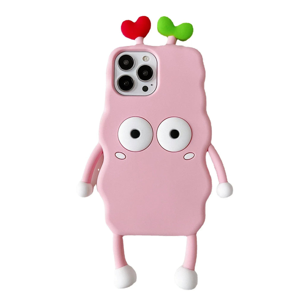 Sprouted Briquette Silicone iPhone Case - Viexta