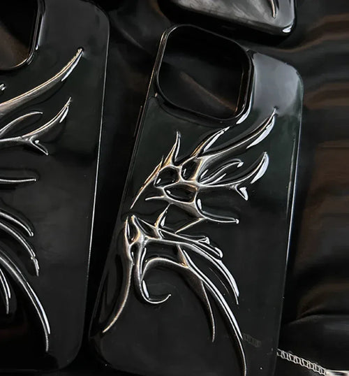 Blooming Three-dimensional Wings iPhone Case - Viexta