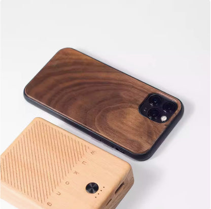 Wooden Protective Shell iPhone Case