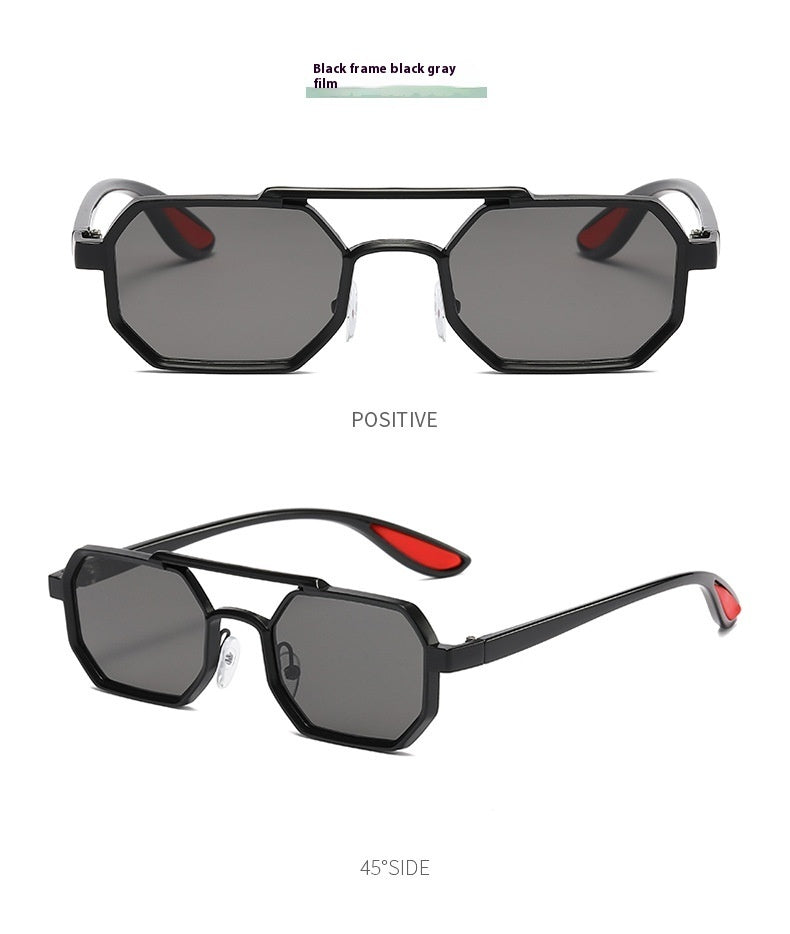 Fashion Metal Sun-resistant Sunglasses