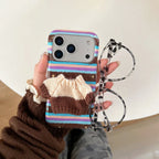 Striped 3D Sweater iPhone Case