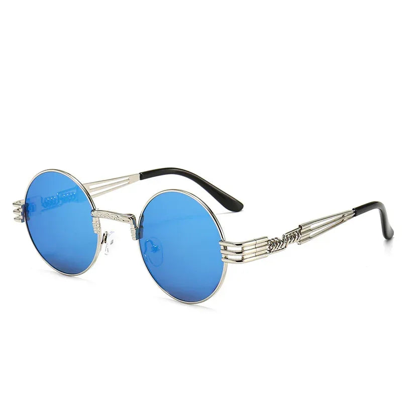steampunk-round-frame-travel-sunglasses - Viexta