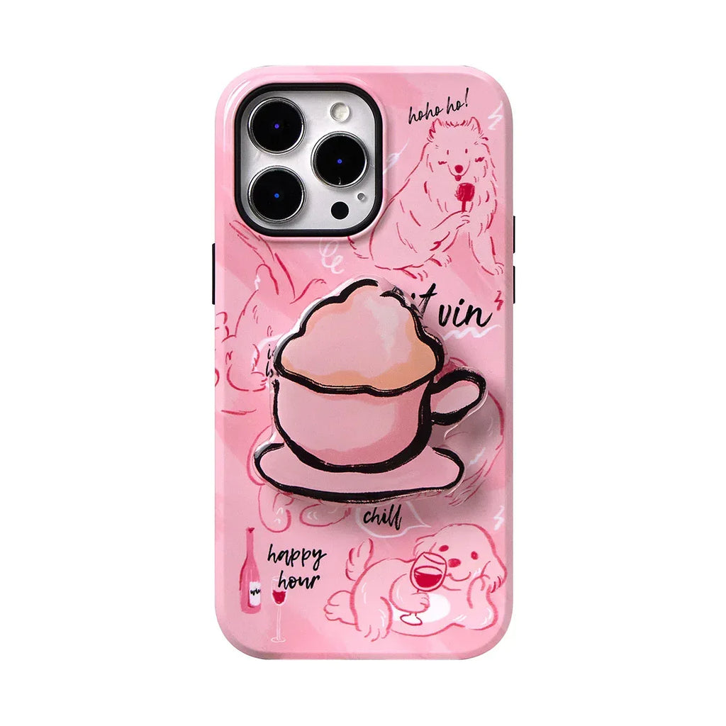 fashion-cute-cat-print-iphone-case - Viexta