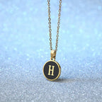 O-shaped Chain Letter Necklace - Viexta