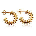 Trendy Titanium Steel18K Earrings