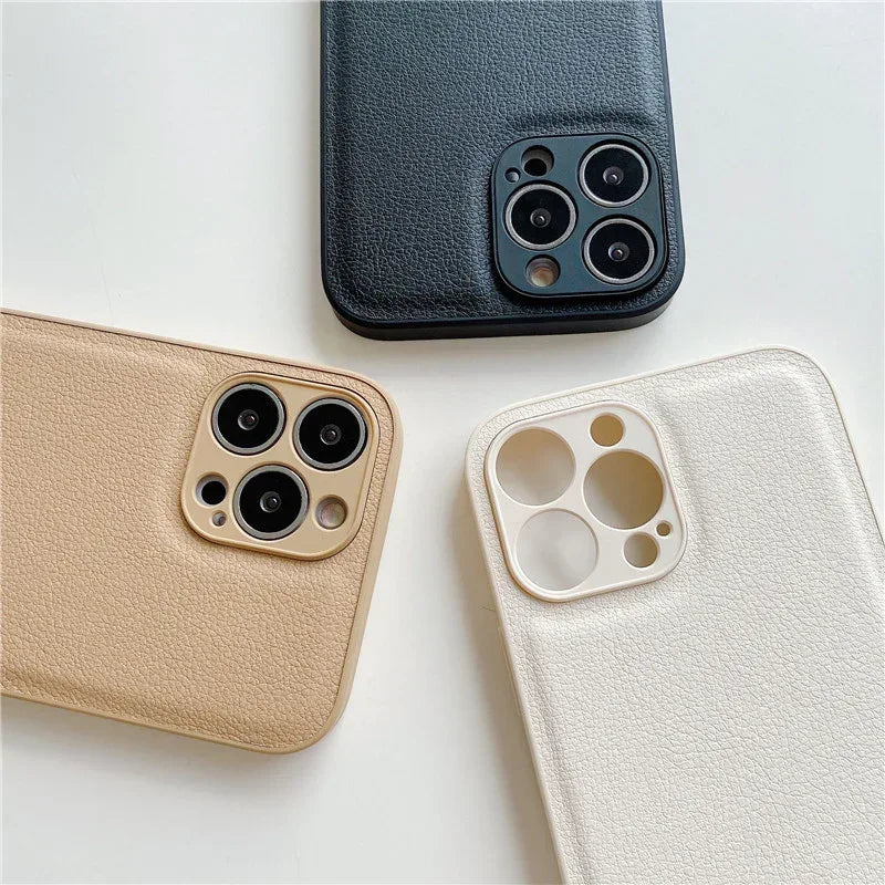 Leather Pattern Fashion iPhone Case - Viexta