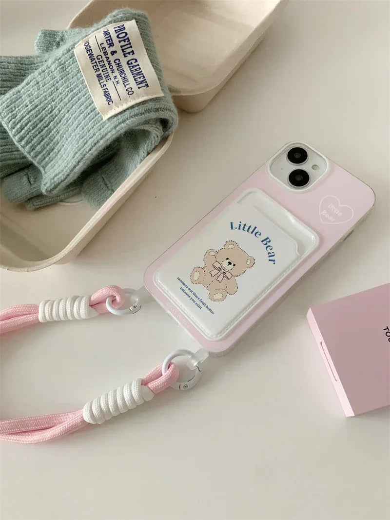 Card Holder Lanyard iPhone Case - Viexta