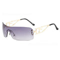 Versatile Frameless Hollow Sunglasses - Viexta