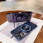 Magnetic Bracket Starry Sky With Lens Protector iPhone case - Viexta