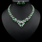 bride-zircon-diamond-necklace-earring-set
