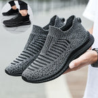Mesh Sneakers For Men Non-slip Walking Running Shoes - Viexta