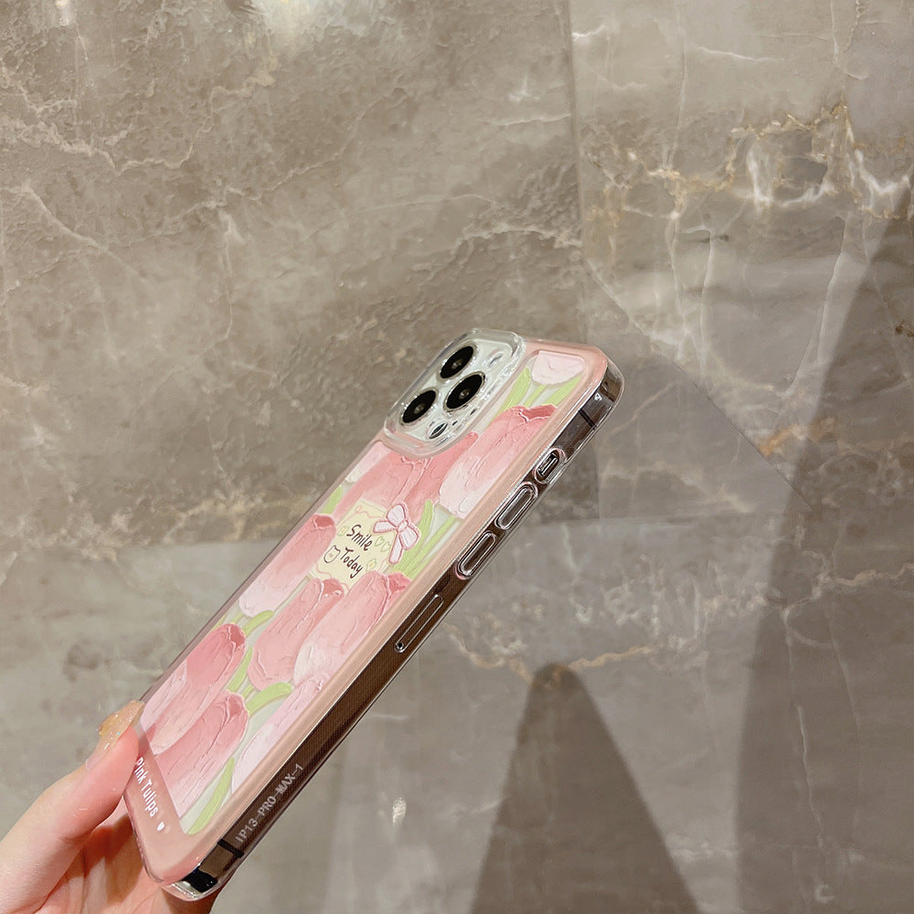 Transparent Anti-falling Soft iPhone Case