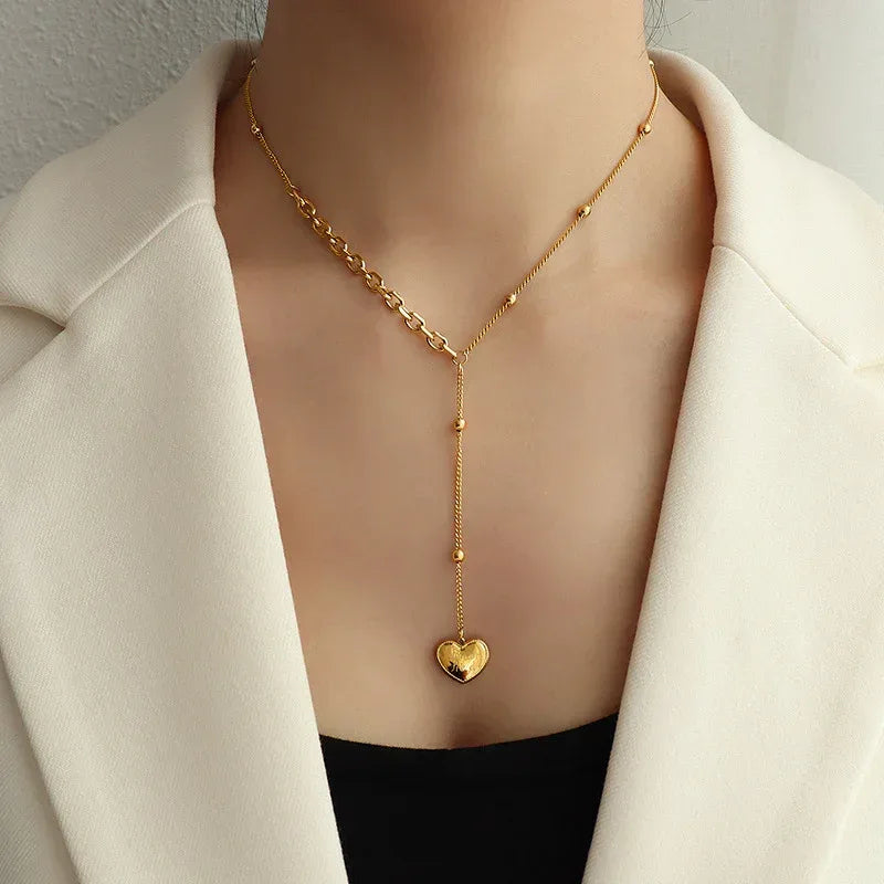 tassel-necklace-clavicle-chain - Viexta