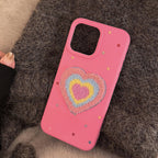 Colorful Heart Bracelet Soft Silicone iPhone Case - Viexta
