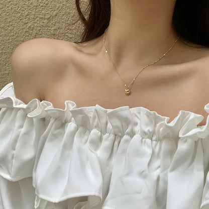 Collarbone Heart Necklace