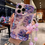 oil-painting-flower-lanyard-phone-case - Viexta