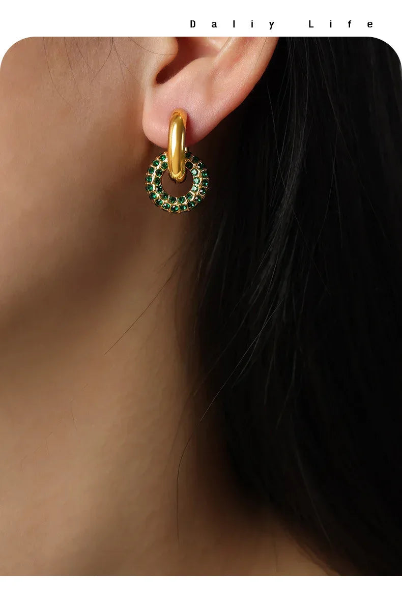 luxury-titanium-steel-diamond-versatile-earrings - Viexta