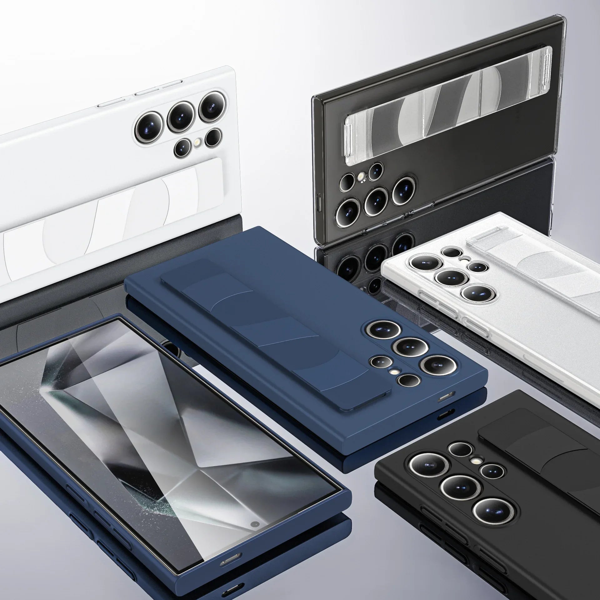 Transparent Frosted Samsung Case - Viexta