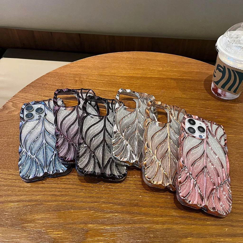 Three-dimensional light Luxe iPhone case - Viexta