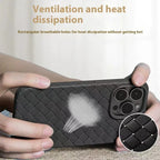 Woven Pattern Heat Dissipation resistant Protective Cover for IPhone - Viexta