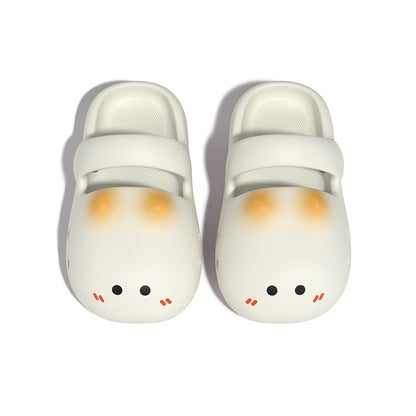 Cartoon Cat Hole Shoes Crocs