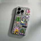Cartoon Transparent iPhone Case - Viexta