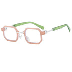 Hip Hop Small Square Box Exquisite Sun Glasses - Viexta