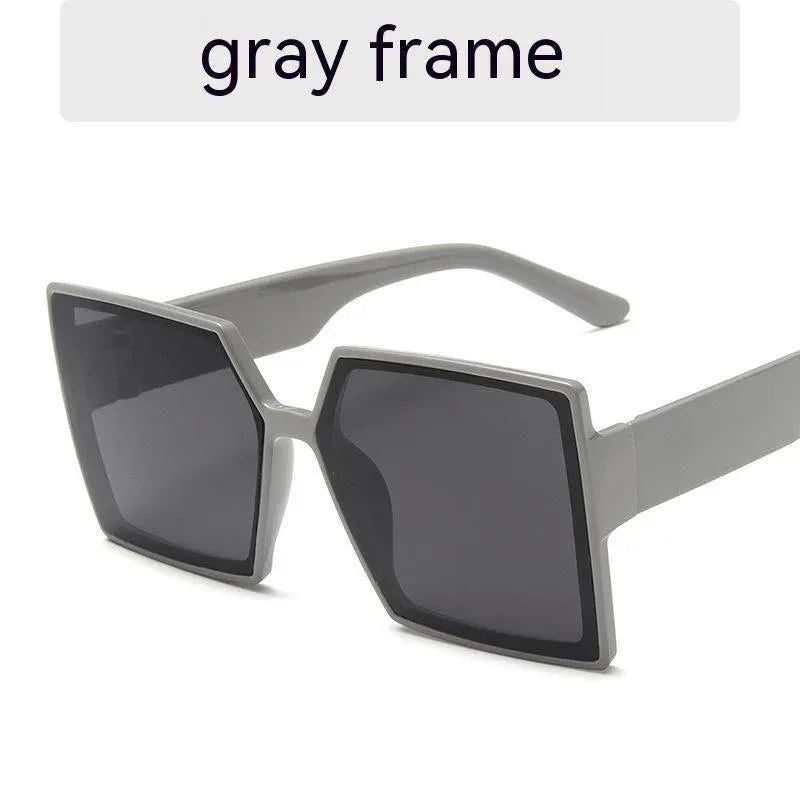 New Large Square Frame Sunglass - Viexta