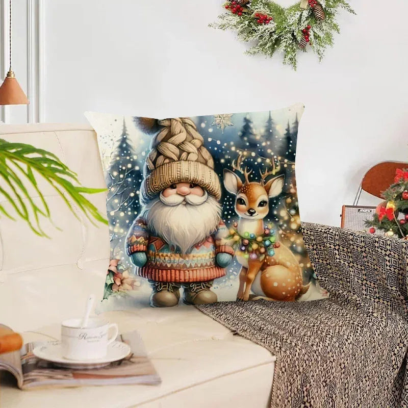 living-room-sofa-decoration-christmas-cartoon-pillow-cover - Viexta