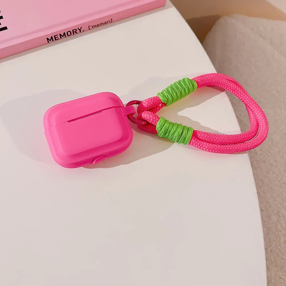 Lanyard Airpods Silicone Case - Viexta