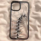 Blooming Metal Fishbone iPhone Case - Viexta