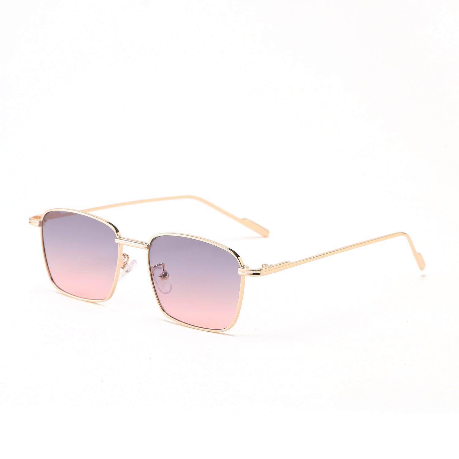 Square Small Frame Color Gradient Sunglass