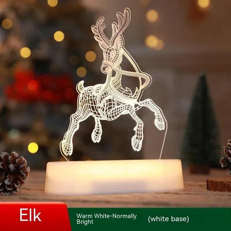 Christmas Decoration 3D Lamp - Viexta