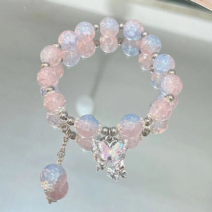 Fairy Butterfly Broken Beads Bracelet