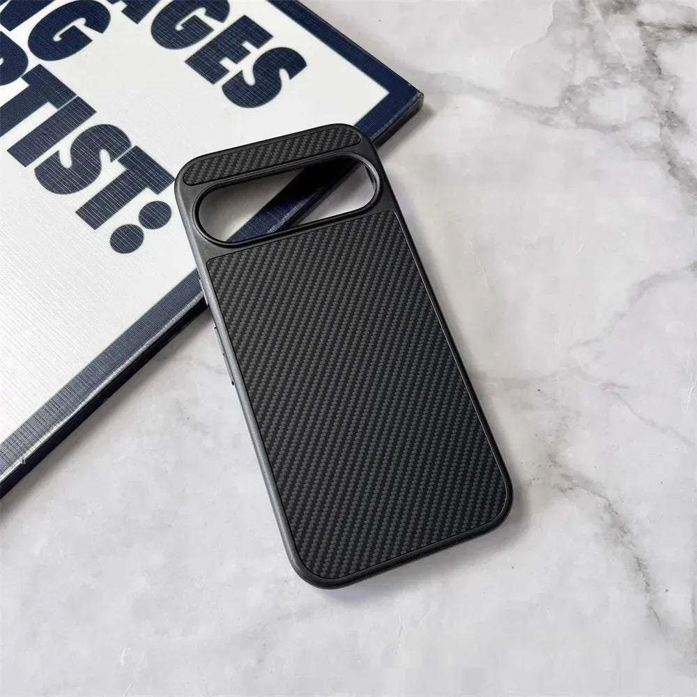 Carbon Fiber Texture Pixel Case - Viexta