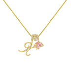 Dopamine 26 English Letter Necklace - Viexta