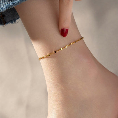 Niche Women's Stainless Steel Anklets