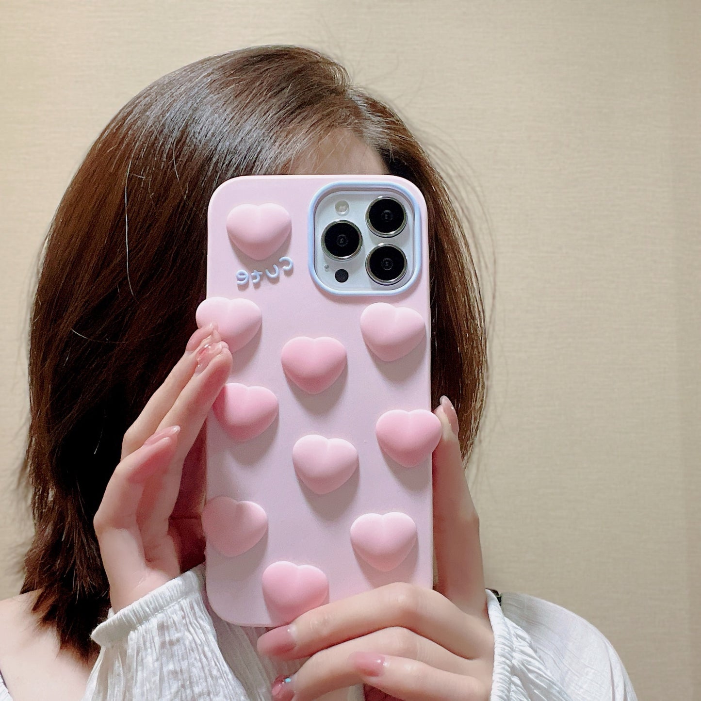 Girl Heart Soft iPhone Case