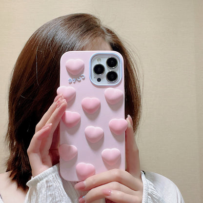 Girl Heart Soft iPhone Case