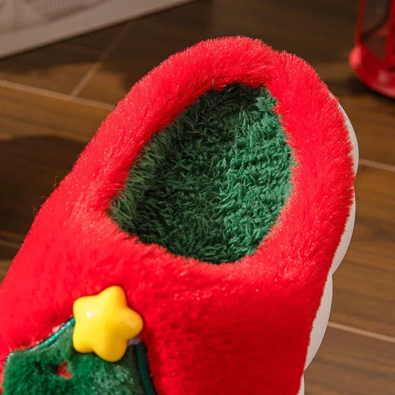 Christmas Tree Women's Home Slippers - Viexta