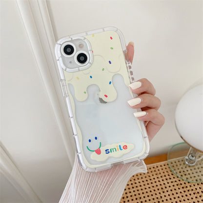 Colorful Melting Ice Cream iPhone Case