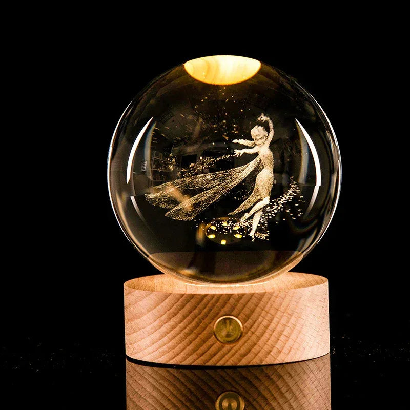 Luminous Galaxy Crystal Ball - Viexta