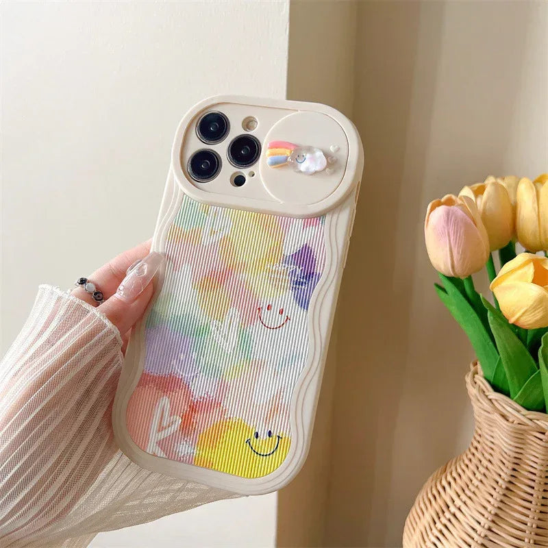 Graffiti Color Sliding Window iPhone Case - Viexta
