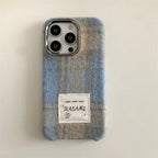 Niche Flannel Plaid iPhone Case - Viexta