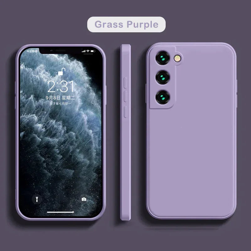 Rubik's Cube Liquid Silicone Samsung Phone Case - Viexta