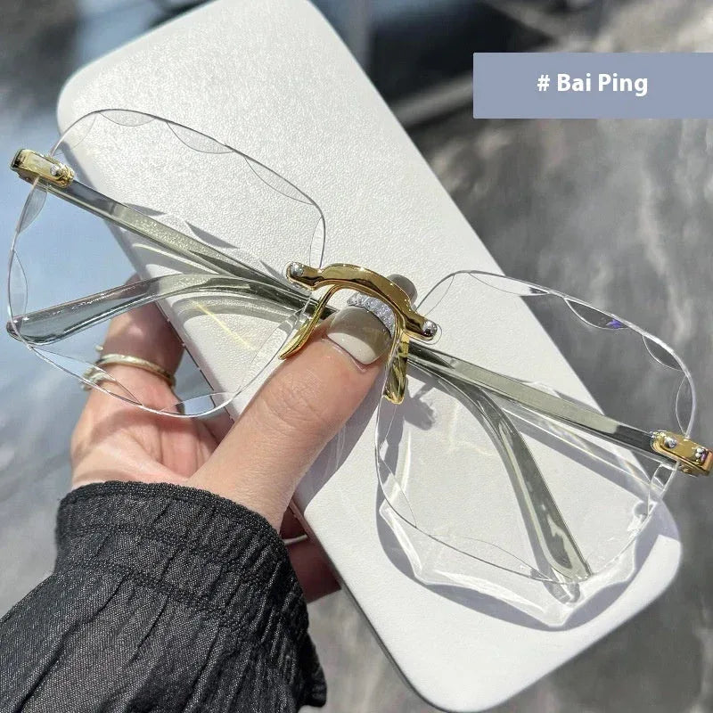 frameless-trimming-internet-famous-sunglasses - Viexta