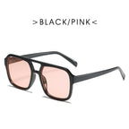 Square Double Beam Sunglasses - Viexta