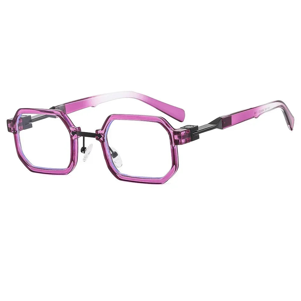 Hip Hop Small Square Box Exquisite Sun Glasses - Viexta