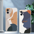 Morandi Liquid Silicone Drop-resistant Soft iPhone Case - Viexta