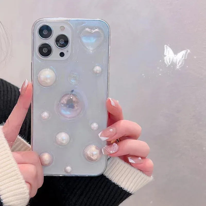 Wind Crystal Niche Epoxy iPhone Cover - Viexta